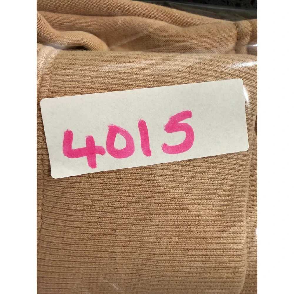 Nike Sportswear Phoenix Fleece High Rise Shorts Tan Beige Womens Small 4015